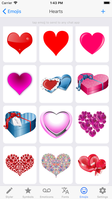 i2Symbol Emoji screenshot 2