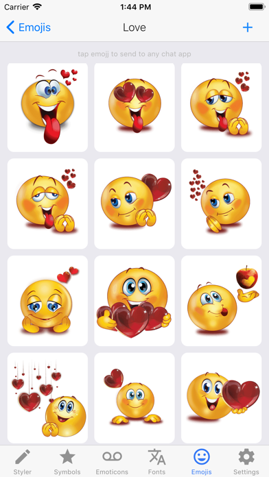 i2Symbol Emoji screenshot 1