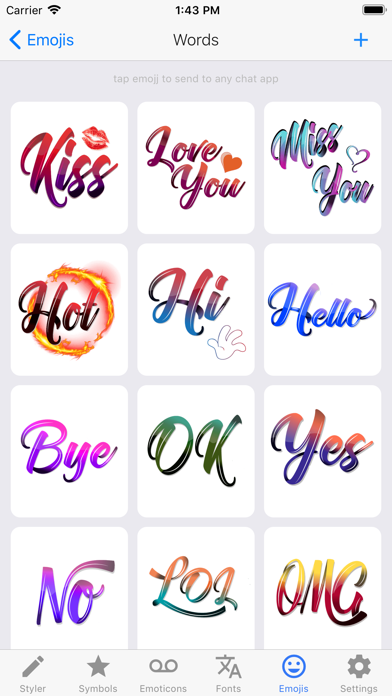 i2Symbol Emoji screenshot 3