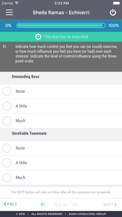 iAssessOnline screenshot 2