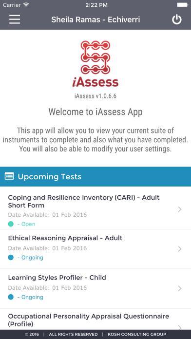 iAssessOnline screenshot 4