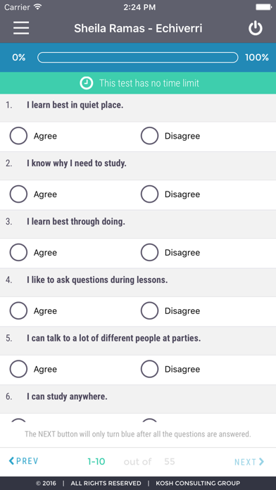 iAssessOnline screenshot 1