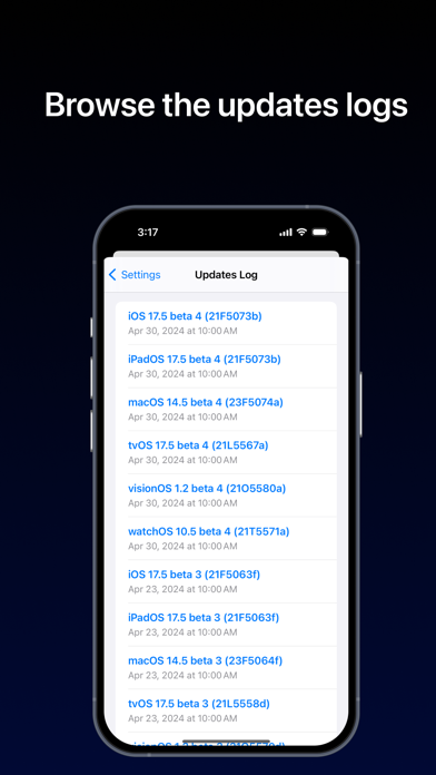 iBeta - Updates Observer screenshot 1