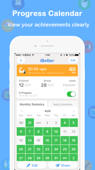 iBetter · Habit Tracker screenshot 3