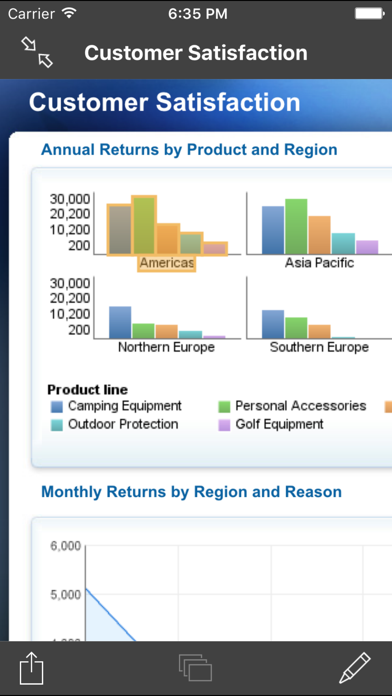 IBM Cognos Analytics Reports screenshot 1