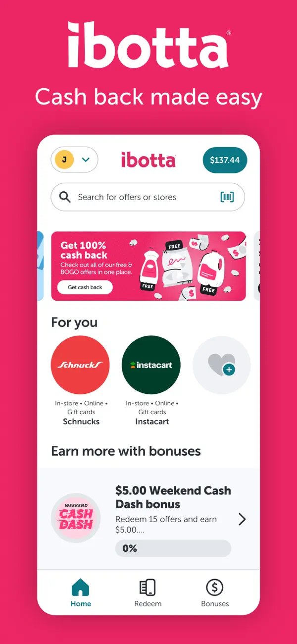 Ibotta: Save & Earn Cash Back screenshot 6