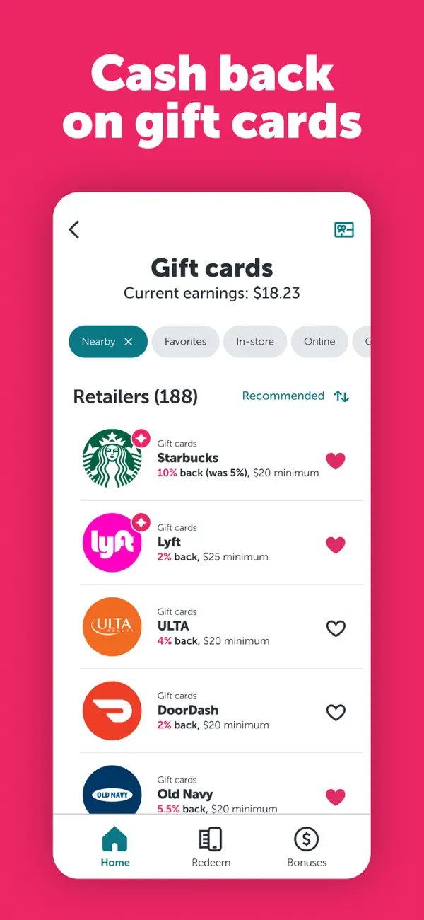 Ibotta: Save & Earn Cash Back screenshot 3
