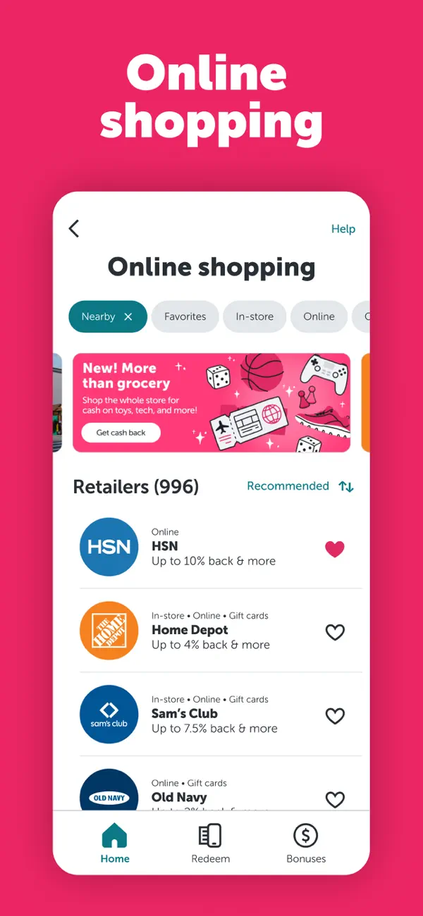Ibotta: Save & Earn Cash Back screenshot 2
