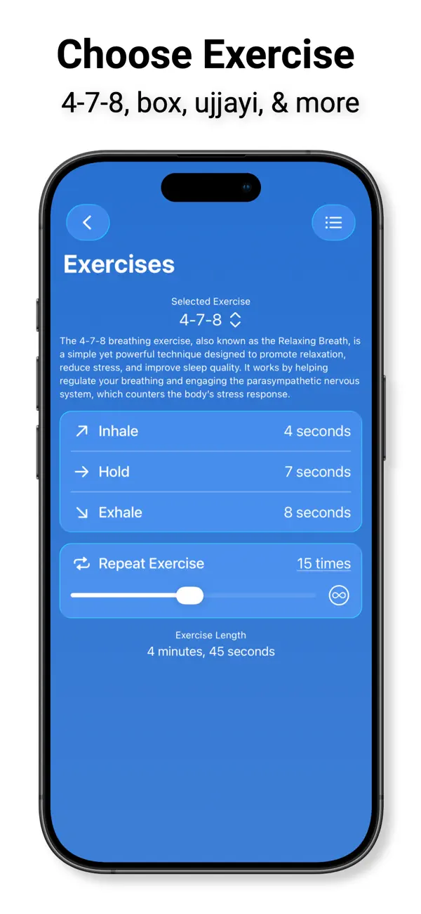 iBreathe – Relax and Breathe screenshot 4