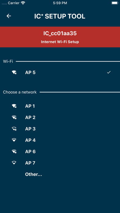 IC+ Setup Tool screenshot 2