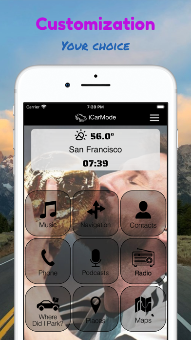 iCarMode: Drive Safe Dashboard screenshot 4