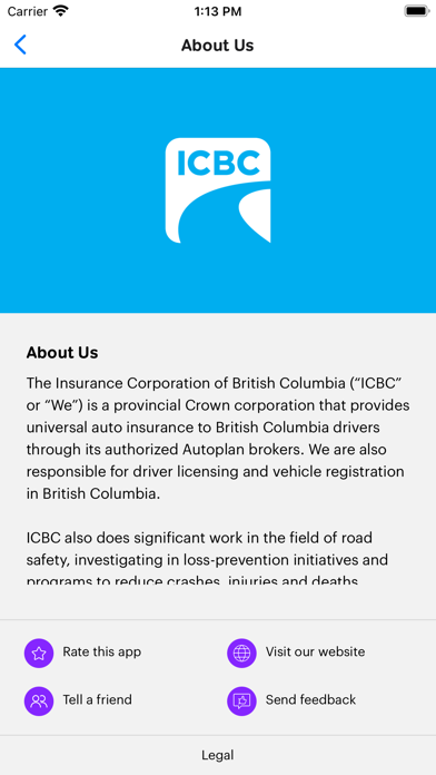 ICBC Practice Knowledge Test screenshot 1