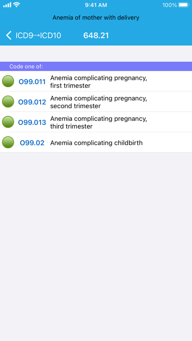 ICD10 Consult screenshot 1