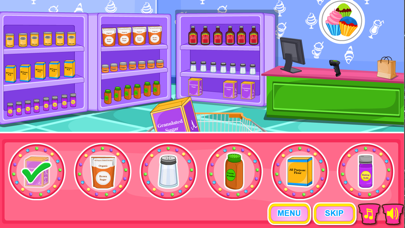 Ice Cream Cone Cupcake Cooking screenshot 1