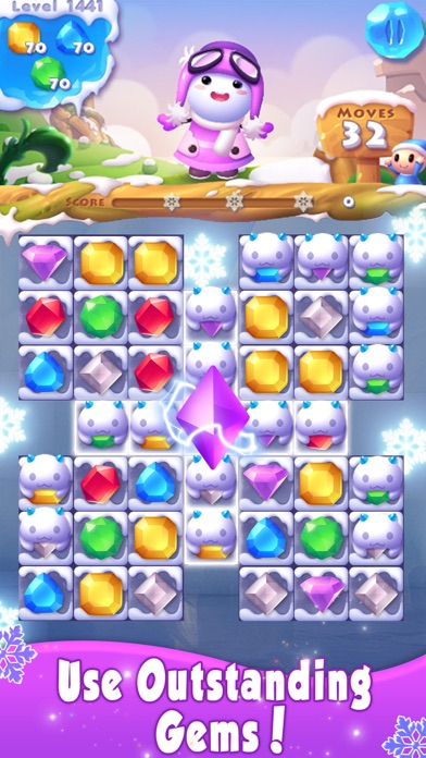 Ice Jewel Match screenshot 2