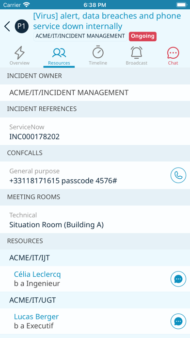 ICEboard - Crisis Management screenshot 2