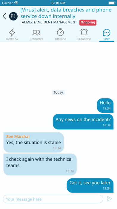 ICEboard - Crisis Management screenshot 1