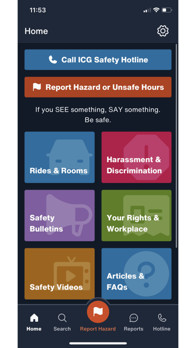 ICG Safety screenshot 1