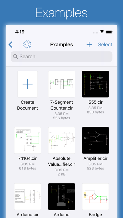 iCircuit screenshot 1