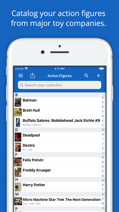 iCollect Action Figures: Toys screenshot 5