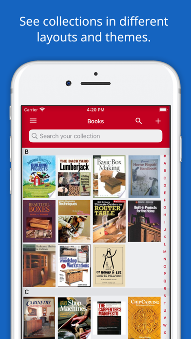 iCollect Books: Library List screenshot 1