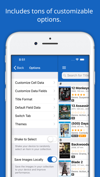 iCollect Movies: DVD Tracker screenshot 1