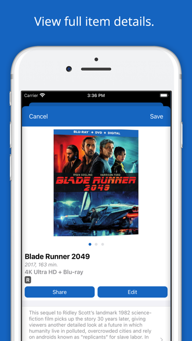 iCollect Movies: DVD Tracker screenshot 4