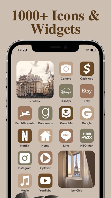 IconChic-Aesthetic Icons Theme screenshot 5