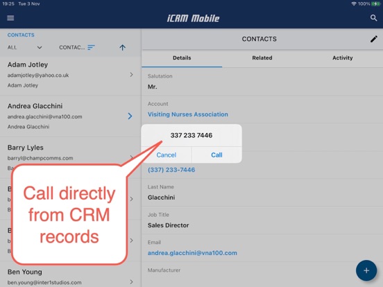 iCRM Mobile screenshot 5