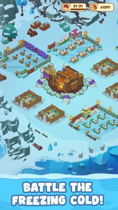 Icy Village: Survival Idle screenshot 3