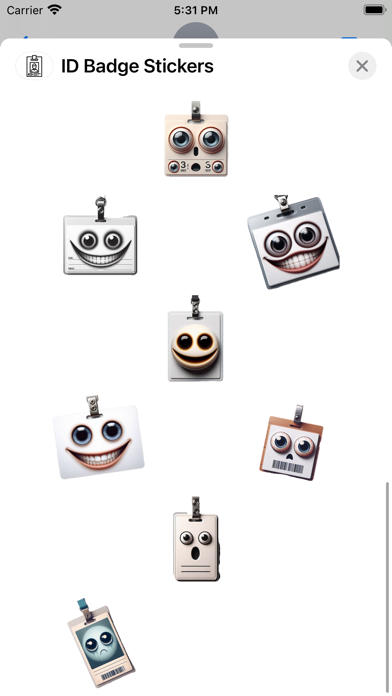 ID Badge Stickers screenshot 4