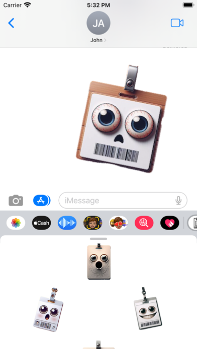 ID Badge Stickers screenshot 1
