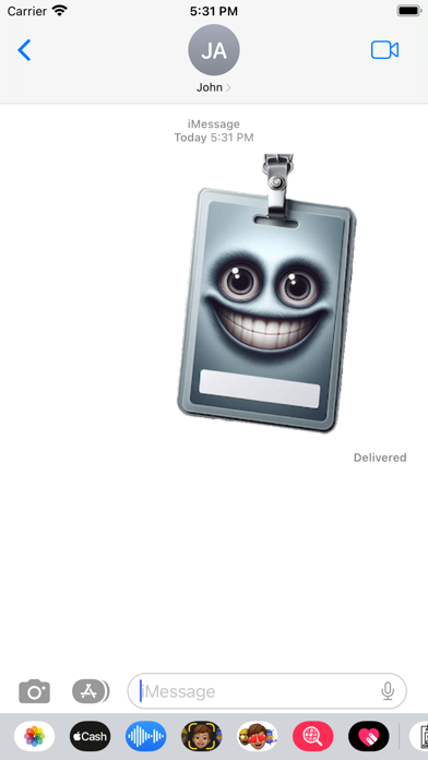 ID Badge Stickers screenshot 3
