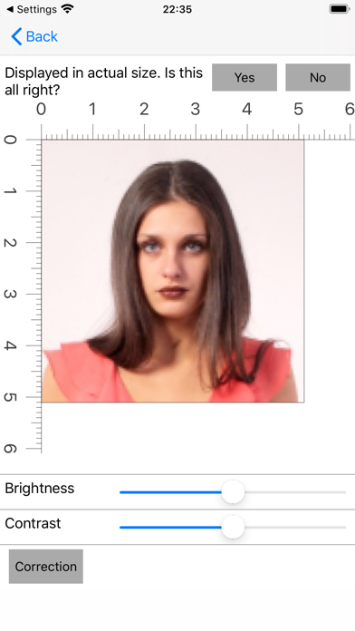 ID Photo application screenshot 1