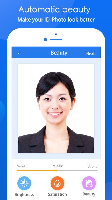 ID Photo-Passport Photo maker screenshot 4