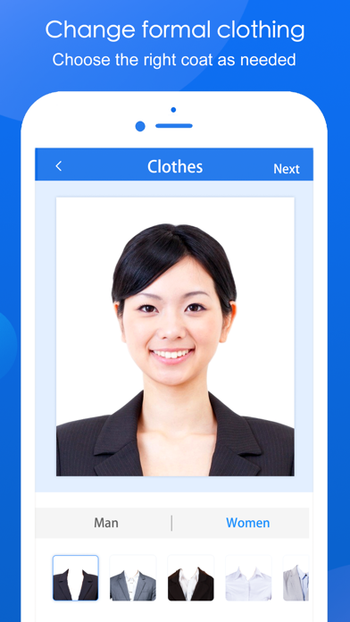ID Photo-Passport Photo maker screenshot 1