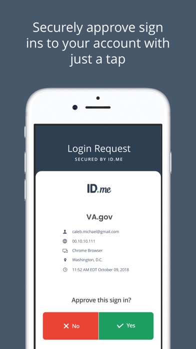 ID.me Authenticator screenshot 1