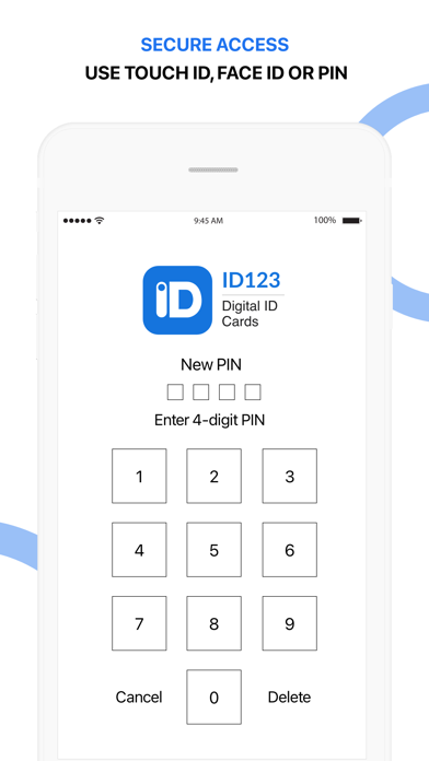 ID123 Digital ID Card App screenshot 2
