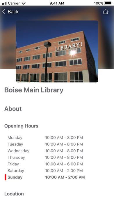 Ida – An Idaho Library App screenshot 1