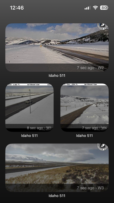 Idaho 511 Road Conditions screenshot 1