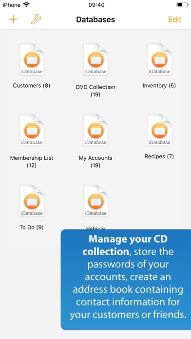 iDatabase screenshot 2