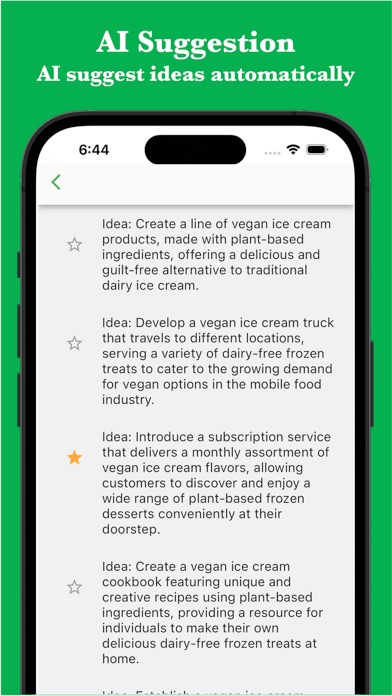 Idea AI - Blend keywords screenshot 4