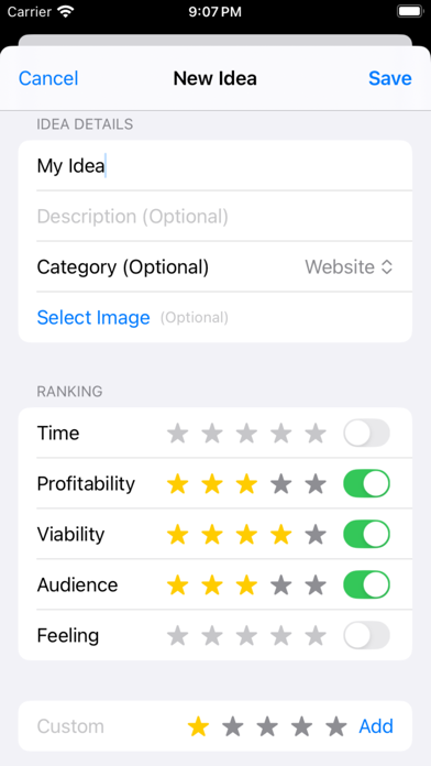 Idea Tracker & Planner IdeaHub screenshot 5