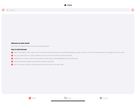 Idea Vault screenshot 1