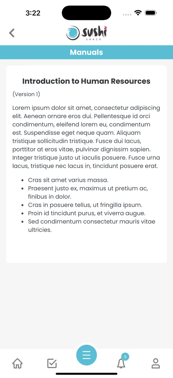 Ideagen Procedure Management screenshot 1