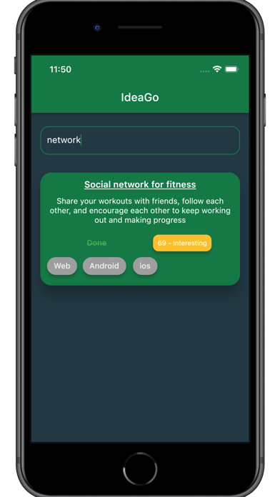 IdeaGo screenshot 1