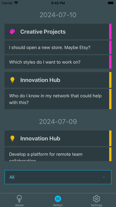 Ideas Down Quickly screenshot 4