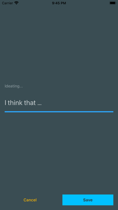 Ideas Down Quickly screenshot 1