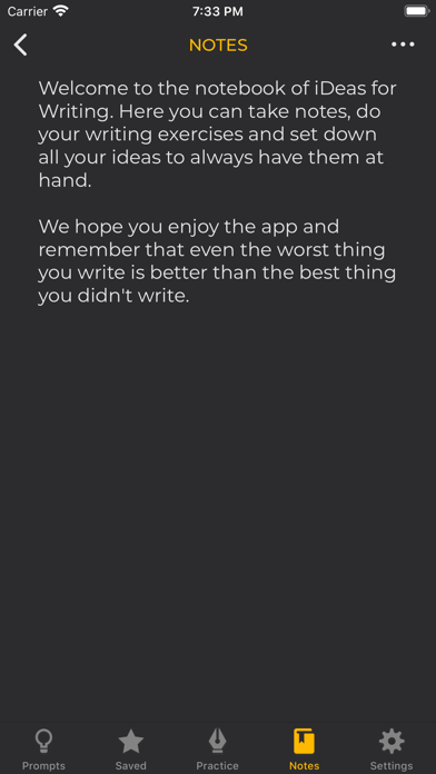 iDeas for Writing screenshot 1