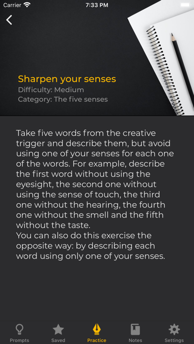 iDeas for Writing screenshot 2